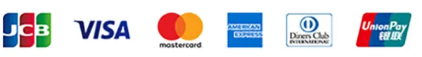 利用可能なクレジットカード