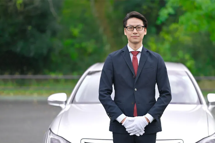 ハイヤーのドライバー